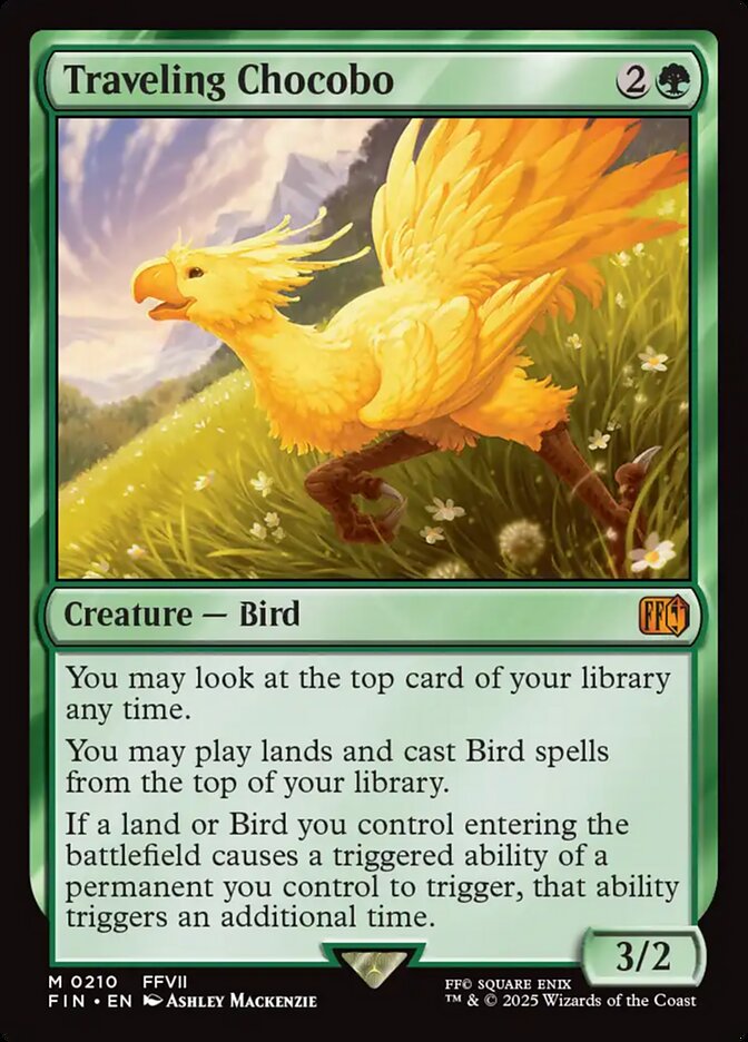 Chocobo Viajante / Traveling Chocobo - Magic: The Gathering - MoxLand