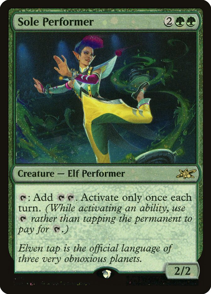 Sole Performer - Magic: The Gathering - MoxLand