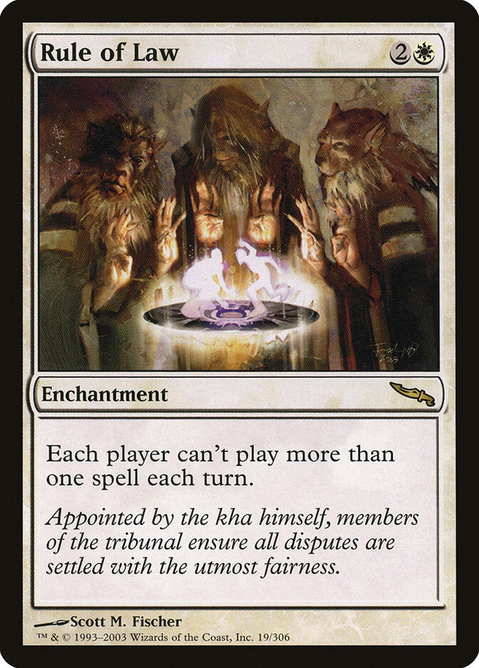 Regra de Lei / Rule of Law - Magic: The Gathering - MoxLand