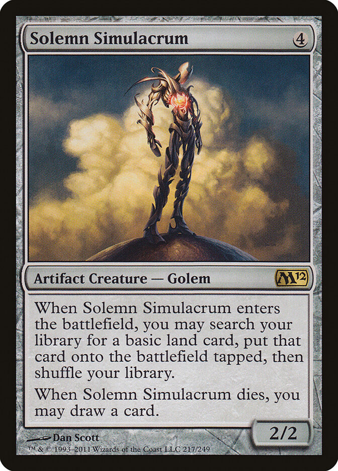 Simulacro Solene / Solemn Simulacrum - Magic: The Gathering - MoxLand