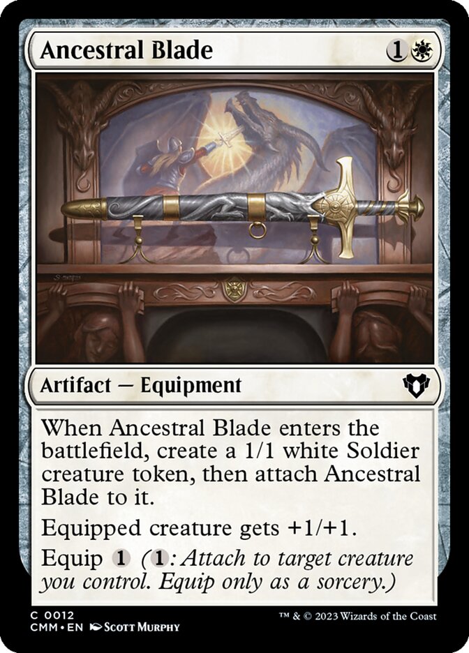 Lâmina Ancestral / Ancestral Blade - Magic: The Gathering - MoxLand