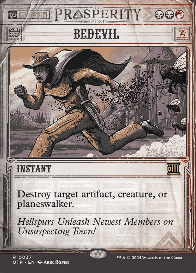 Atormentar / Bedevil - Magic: The Gathering - MoxLand