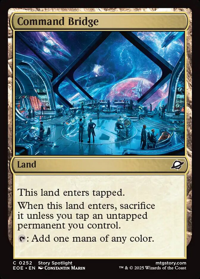 Ponte de Comando / Command Bridge - Magic: The Gathering - MoxLand
