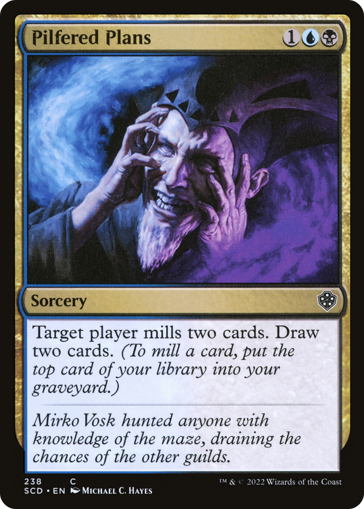 Planos Furtados / Pilfered Plans - Magic: The Gathering - MoxLand