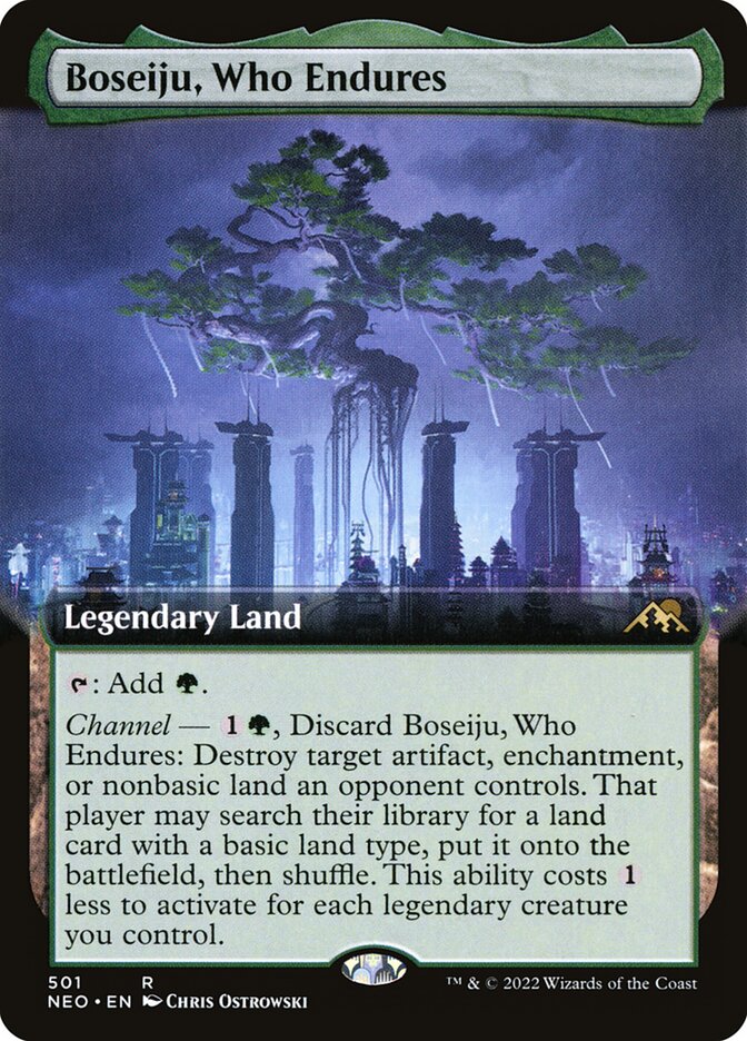 Boseiju, a Persistente / Boseiju, Who Endures - Magic: The Gathering - MoxLand
