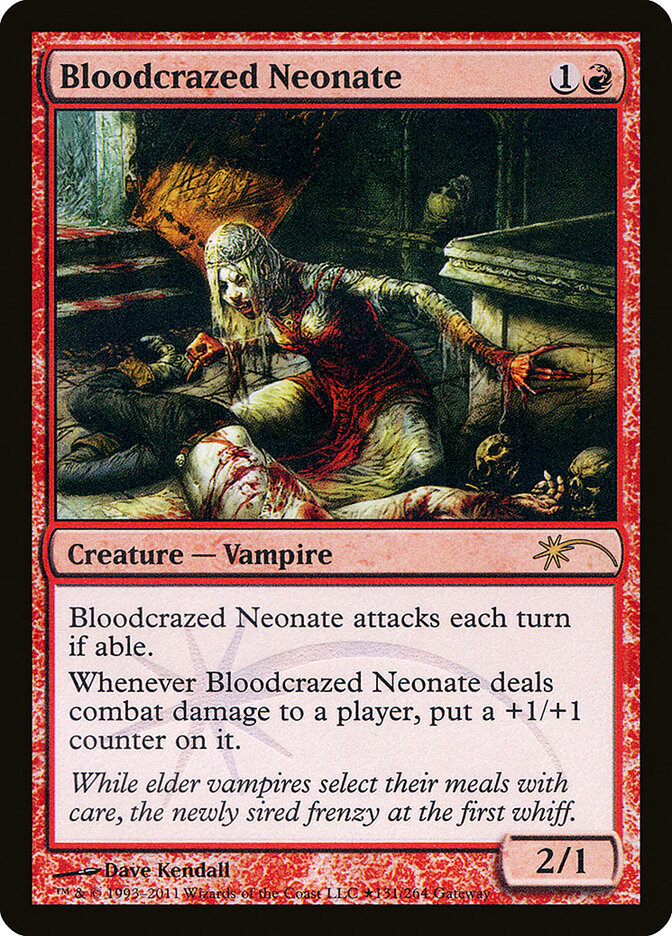 Neonato Sanguimaníaco / Bloodcrazed Neonate - Magic: The Gathering - MoxLand