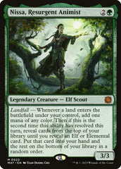 Nissa, Animista Ressurgida / Nissa, Resurgent Animist - Magic: The Gathering - MoxLand