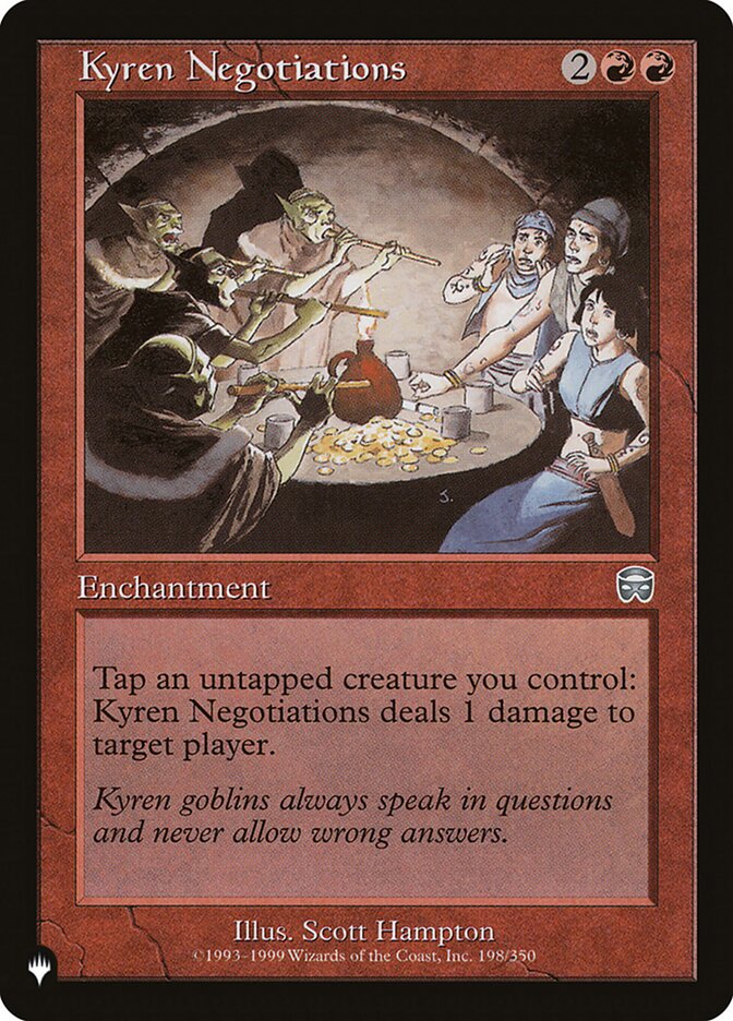 Negociações dos Kyren / Kyren Negotiations - Magic: The Gathering - MoxLand