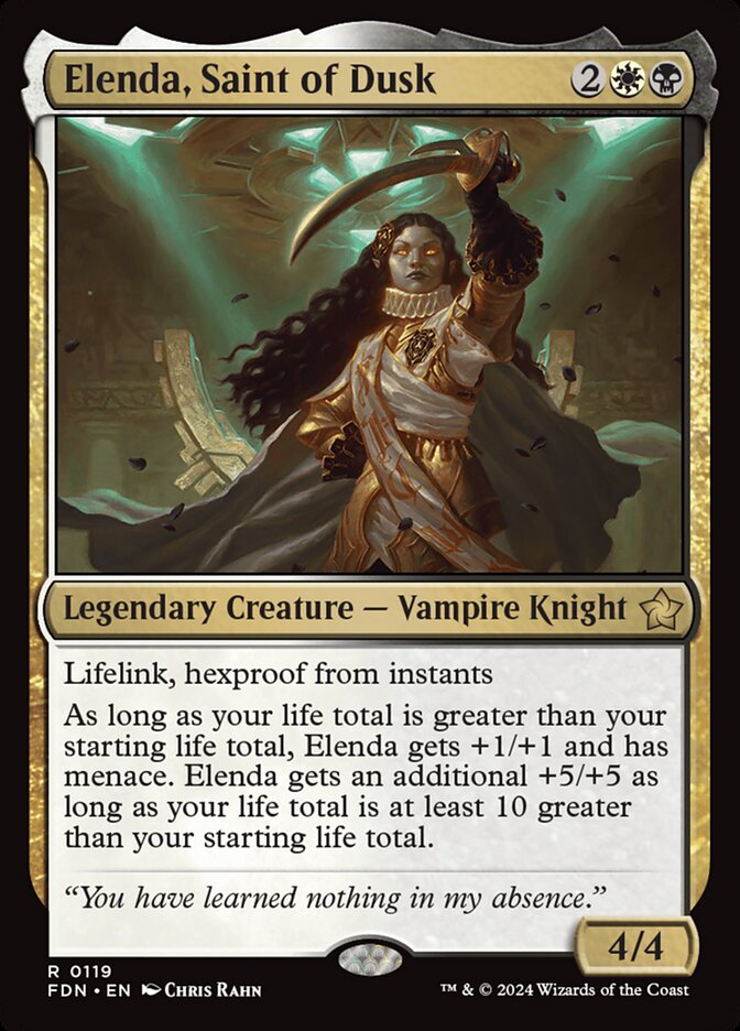 Elenda, Santa do Crepúsculo / Elenda, Saint of Dusk - Magic: The Gathering - MoxLand