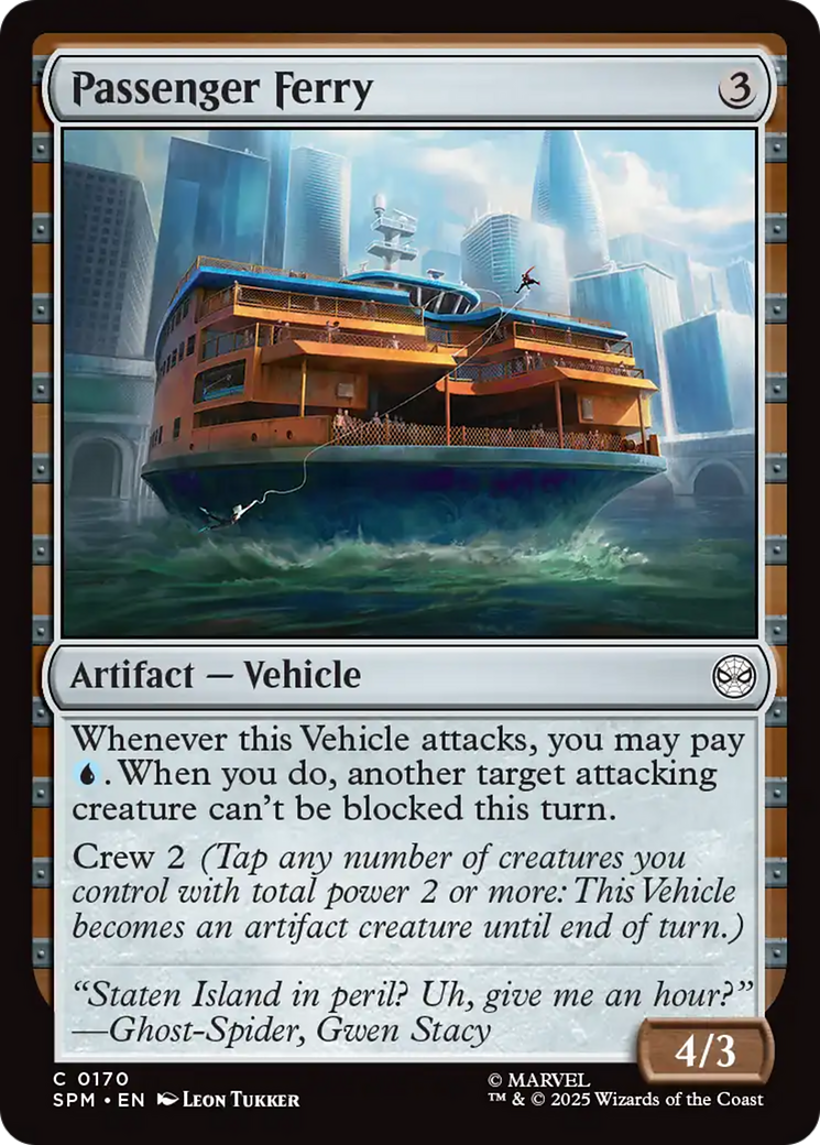 Passenger Ferry - Magic: The Gathering - MoxLand