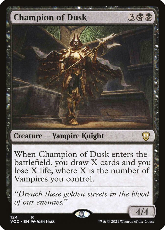 Campeão do Crepúsculo / Champion of Dusk - Magic: The Gathering - MoxLand
