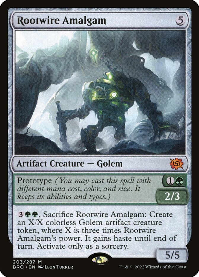 Amálgama de Radifios / Rootwire Amalgam - Magic: The Gathering - MoxLand
