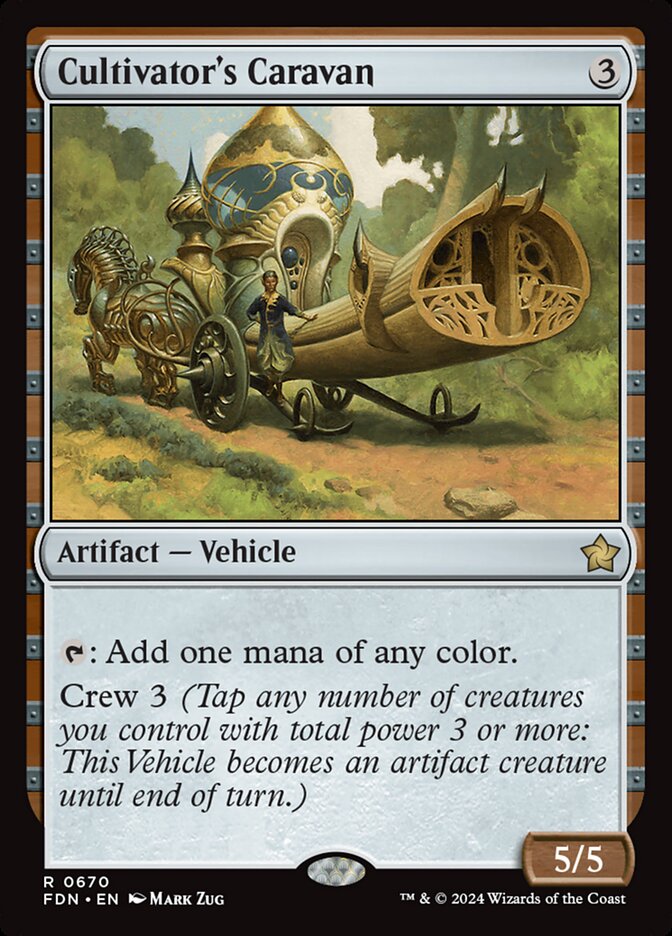 Carruagem do Agricultor / Cultivator's Caravan - Magic: The Gathering - MoxLand