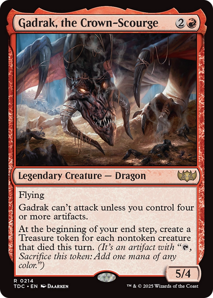 Gadrak, Flagelo da Coroa / Gadrak, the Crown-Scourge - Magic: The Gathering - MoxLand