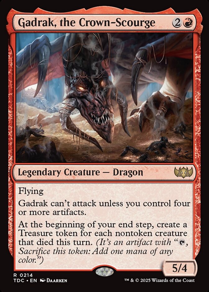 Gadrak, Flagelo da Coroa / Gadrak, the Crown-Scourge - Magic: The Gathering - MoxLand