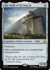 As Muralhas de Ba Sing Se / The Walls of Ba Sing Se - Magic: The Gathering - MoxLand