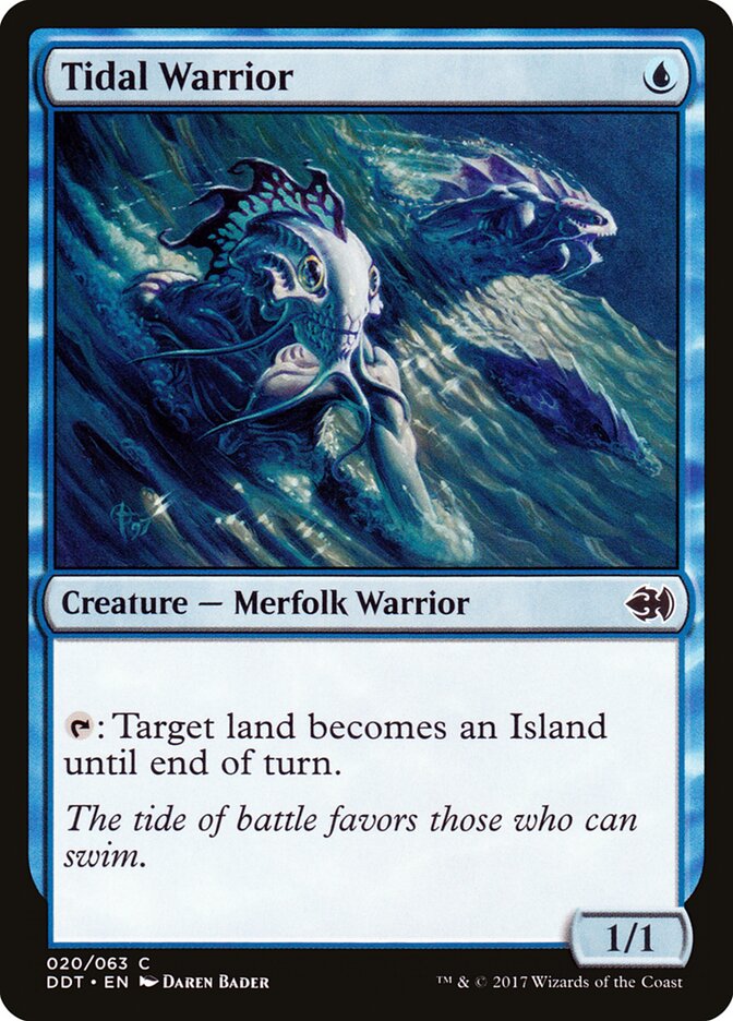 Guerreiro das Marés / Tidal Warrior - Magic: The Gathering - MoxLand