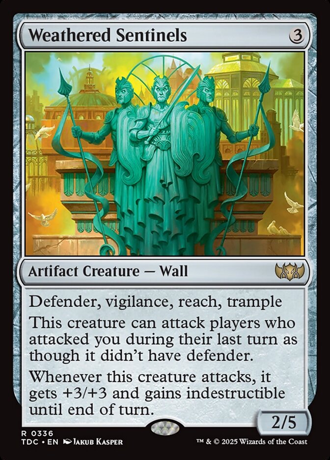 Sentinelas Calejadas / Weathered Sentinels - Magic: The Gathering - MoxLand