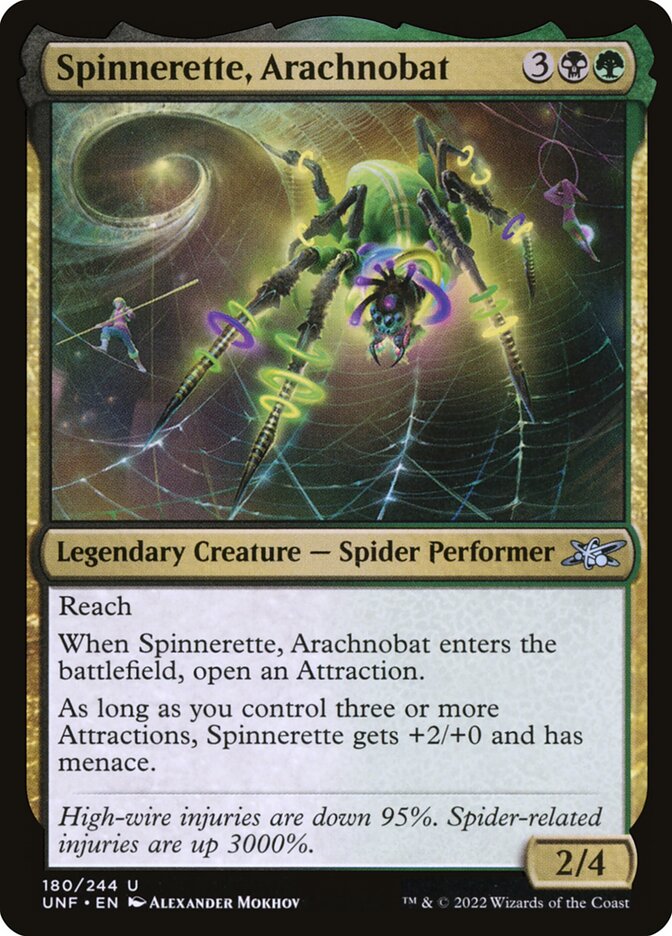 Spinnerette, Arachnobat - Magic: The Gathering - MoxLand