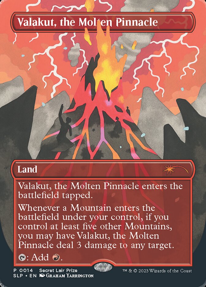 Valakut, o Pináculo Derretido / Valakut, the Molten Pinnacle - Magic: The Gathering - MoxLand