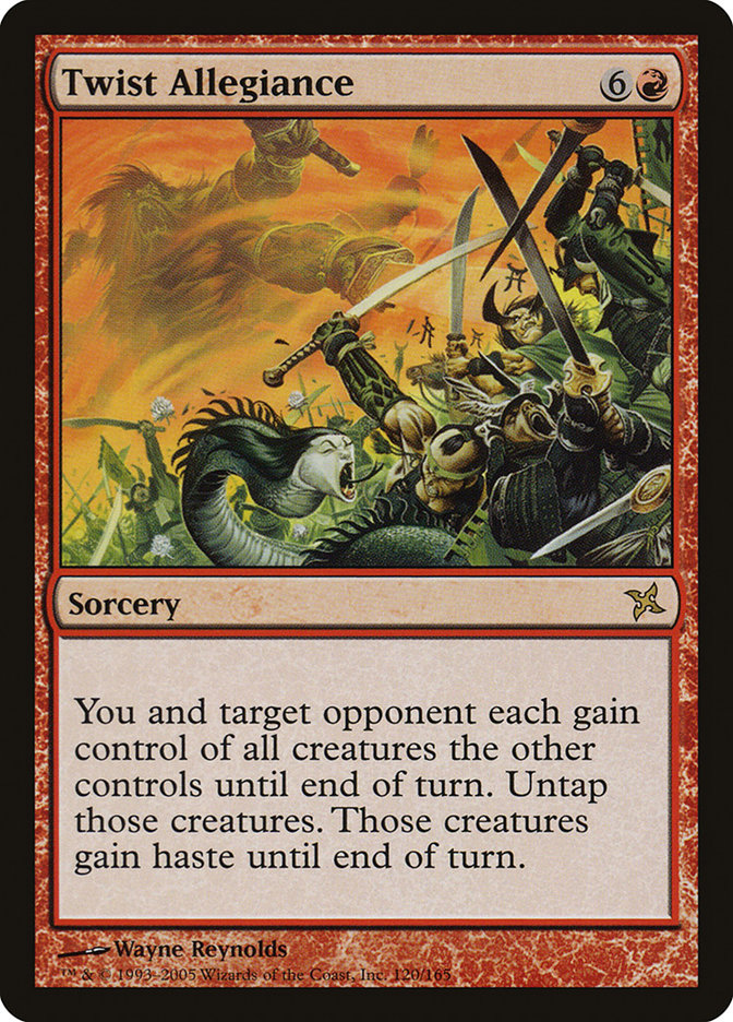 Fidelidade Deturpada / Twist Allegiance - Magic: The Gathering - MoxLand