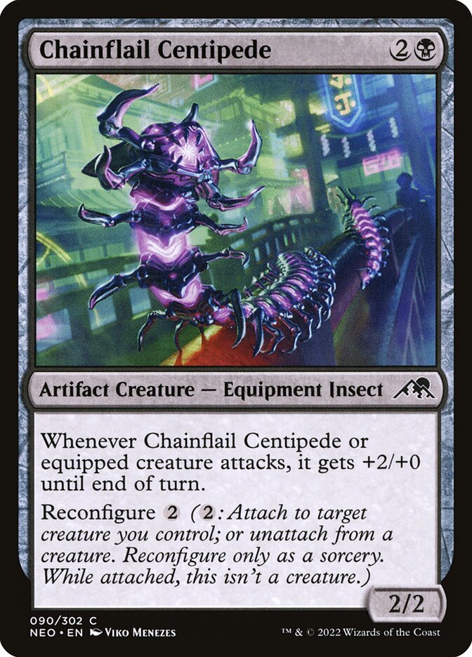 Centopeia Mangual-corrente / Chainflail Centipede - Magic: The Gathering - MoxLand
