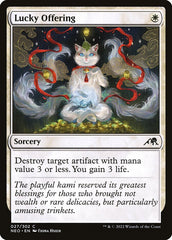 Oferenda da Boa Sorte / Lucky Offering - Magic: The Gathering - MoxLand