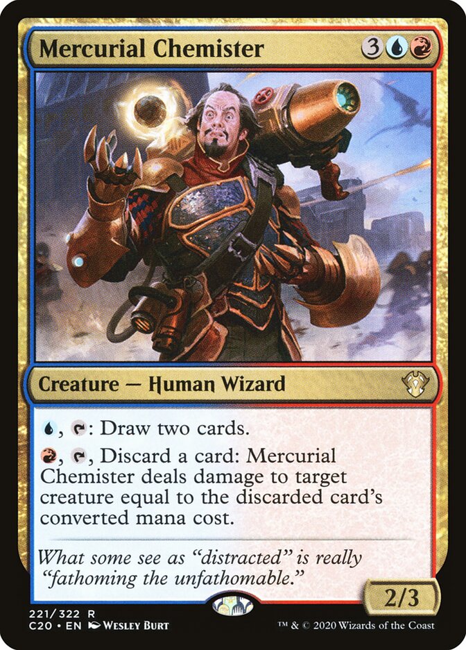 Quimiomante Volátil / Mercurial Chemister - Magic: The Gathering - MoxLand
