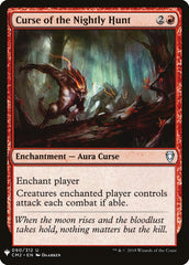 Maldição da Caçada Noturna / Curse of the Nightly Hunt - Magic: The Gathering - MoxLand