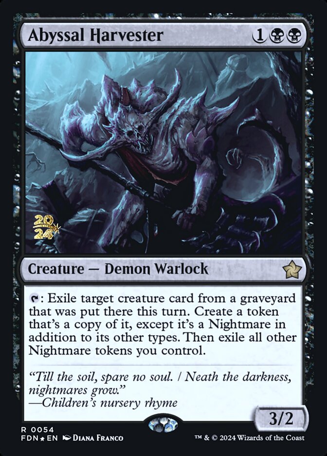 Abyssal Harvester - Magic: The Gathering - MoxLand