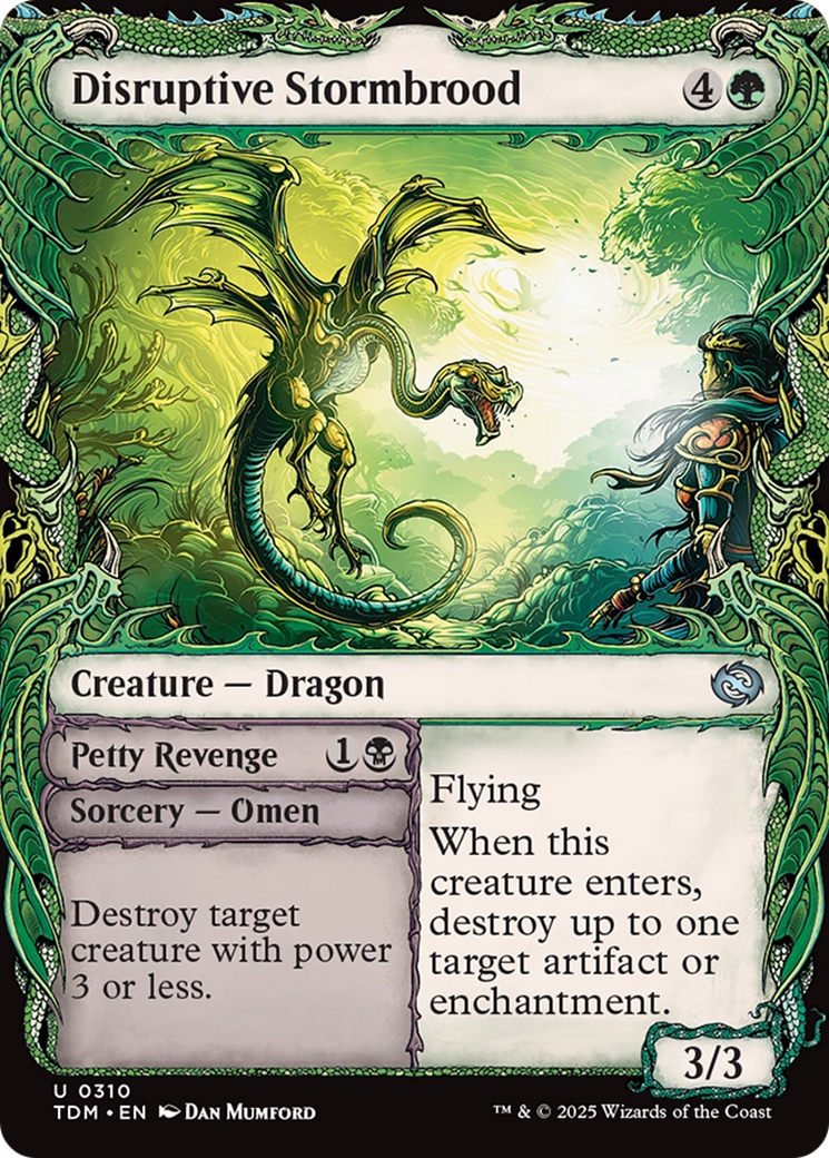 Tempesdrago Rompedor / Disruptive Stormbrood - Magic: The Gathering - MoxLand