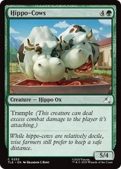 Vacas-hipopótamos / Hippo-Cows - Magic: The Gathering - MoxLand