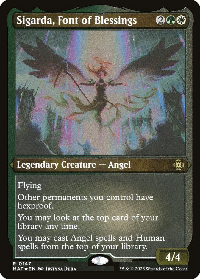 Sigarda, Fonte de Bênçãos / Sigarda, Font of Blessings - Magic: The Gathering - MoxLand
