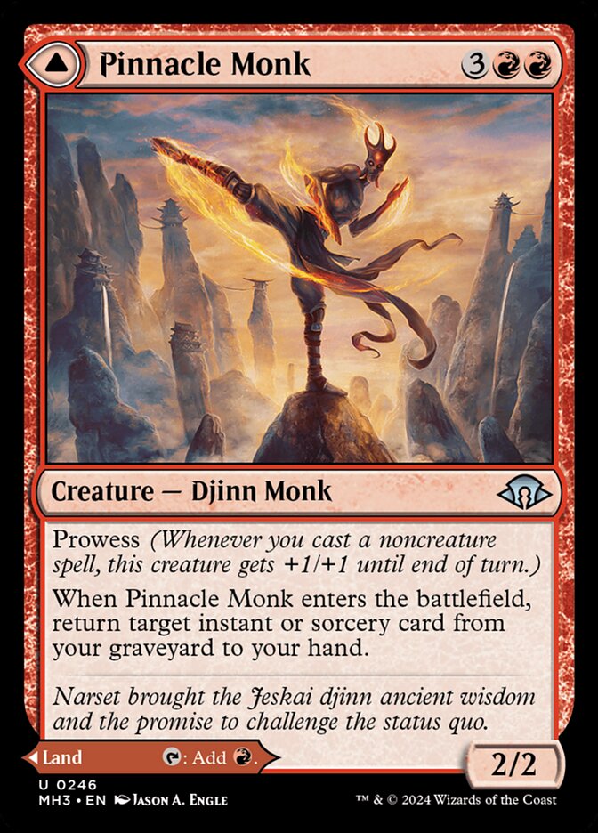 Monge do Pináculo / Pinnacle Monk - Magic: The Gathering - MoxLand