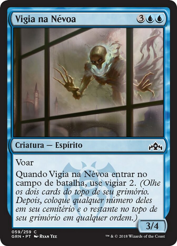 Vigia na Névoa / Watcher in the Mist - Magic: The Gathering - MoxLand