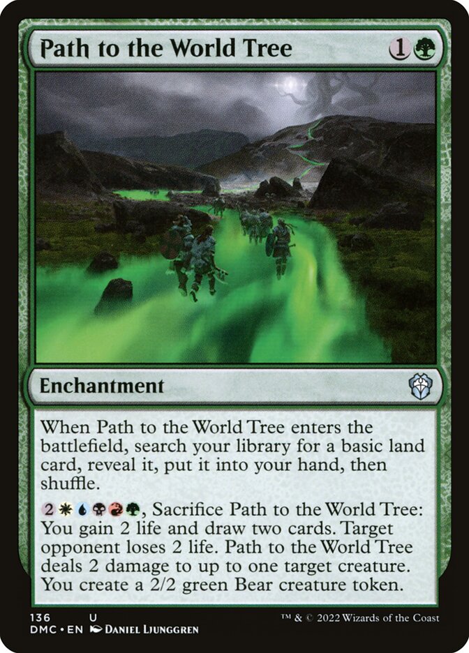 Trilha para a Árvore-mundo / Path to the World Tree - Magic: The Gathering - MoxLand