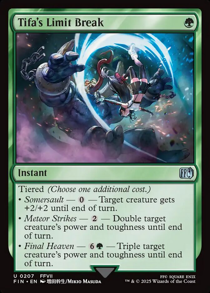Limite Especial de Tifa / Tifa's Limit Break - Magic: The Gathering - MoxLand