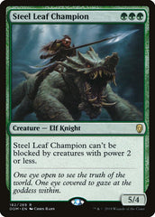 Campeão da Lâmina de Aço / Steel Leaf Champion - Magic: The Gathering - MoxLand