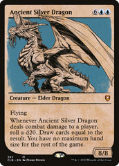 Dragão de Prata Ancião / Ancient Silver Dragon - Magic: The Gathering - MoxLand