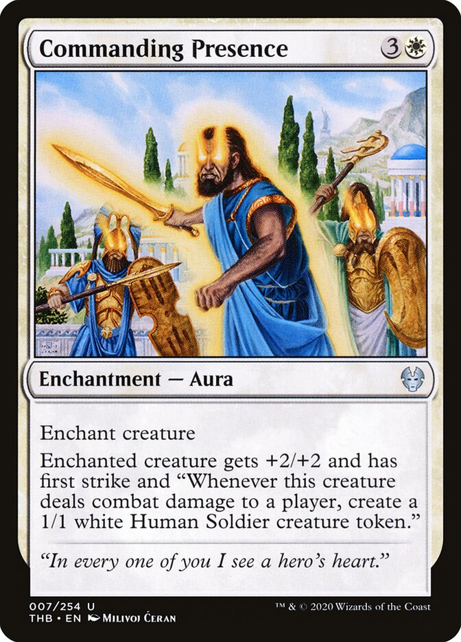 Presença Dominante / Commanding Presence - Magic: The Gathering - MoxLand
