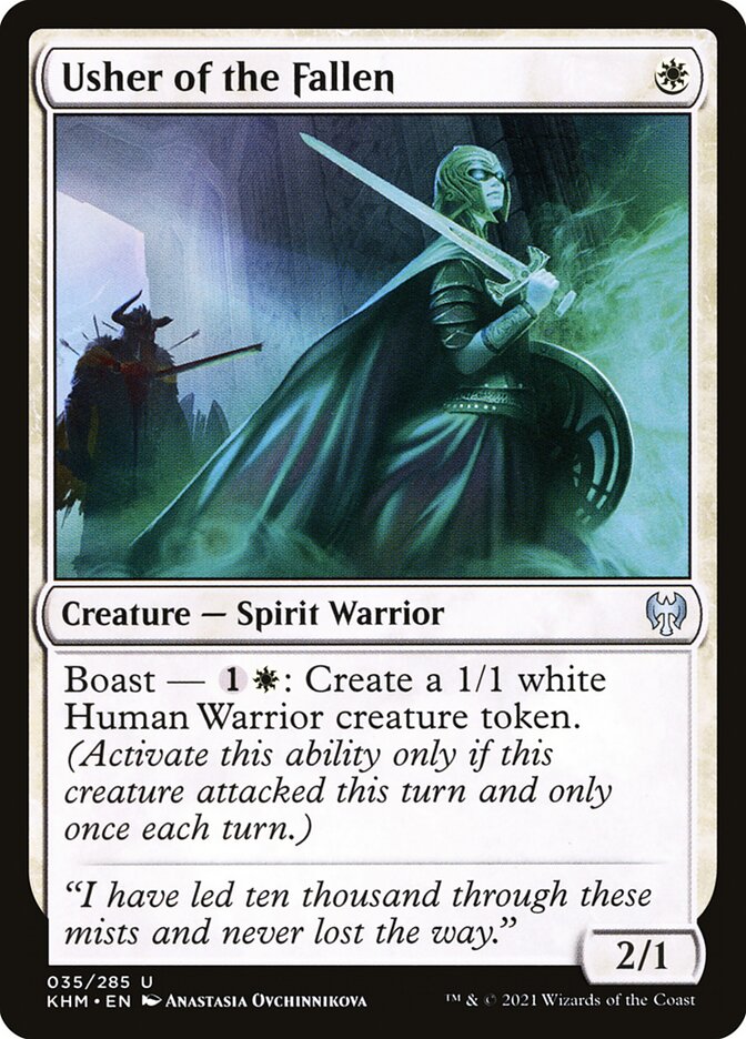 Guia dos Caídos / Usher of the Fallen - Magic: The Gathering - MoxLand