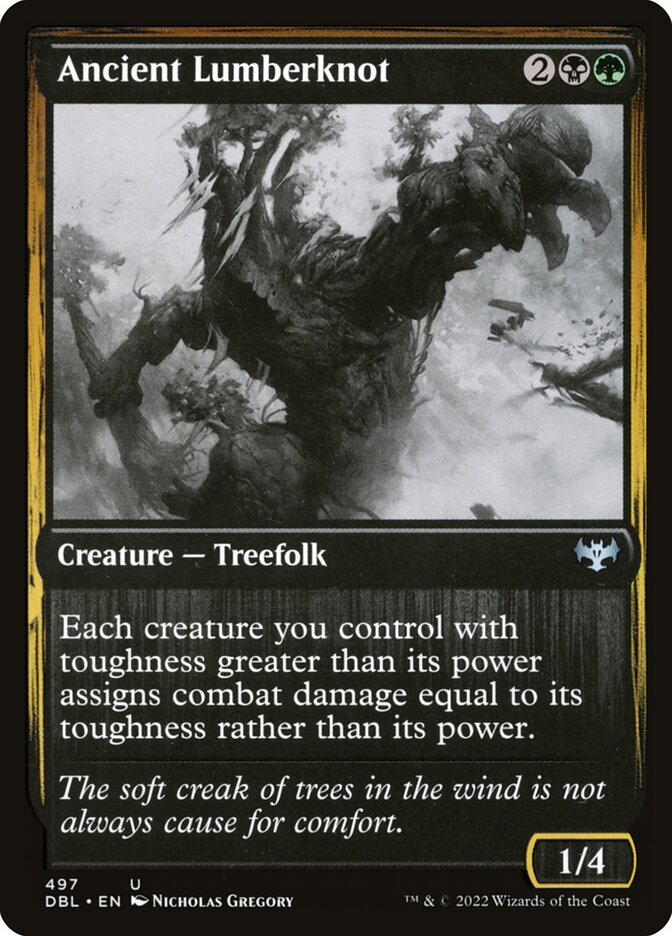 Lenhonodoso Ancestral / Ancient Lumberknot - Magic: The Gathering - MoxLand