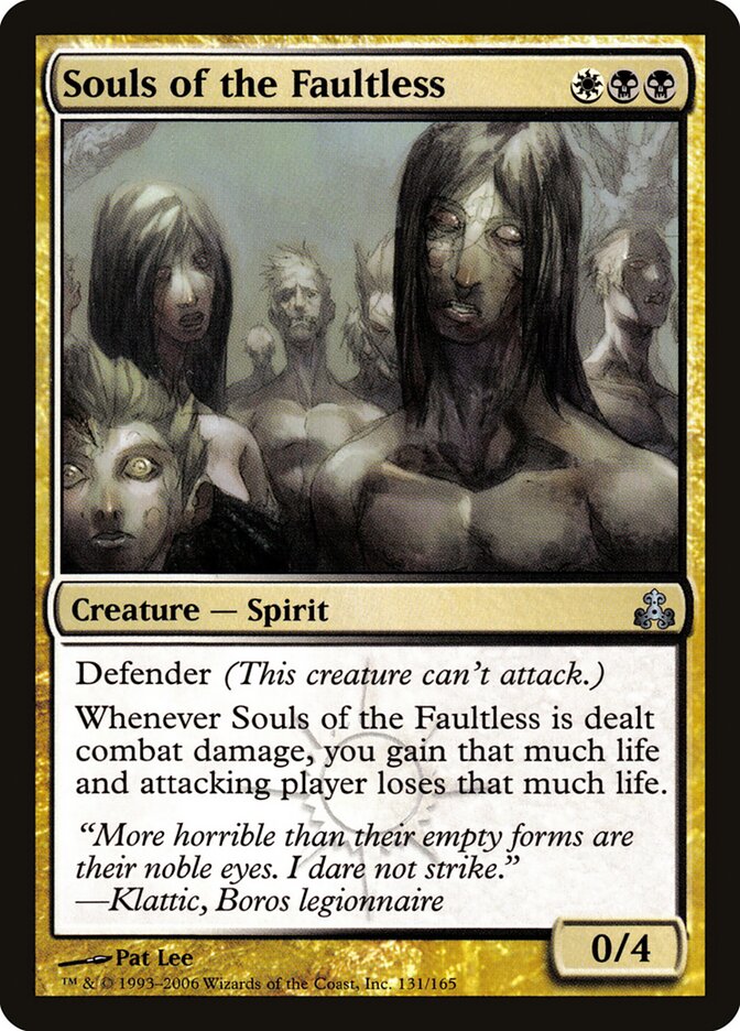 Almas dos Inocentes / Souls of the Faultless - Magic: The Gathering - MoxLand