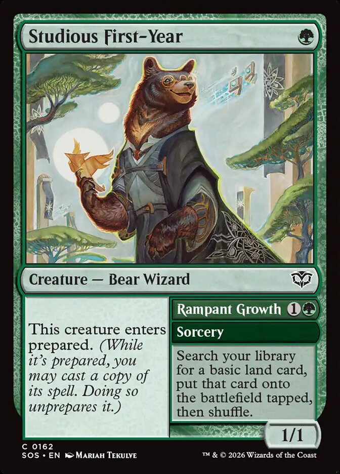 Studious First-Year - Magic: The Gathering - MoxLand