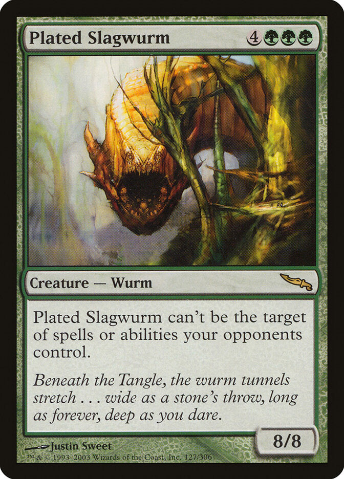 Vorme Escoriáceo de Placas / Plated Slagwurm - Magic: The Gathering - MoxLand