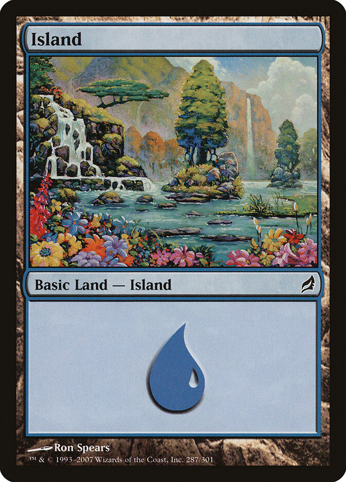 Ilha / Island - Magic: The Gathering - MoxLand