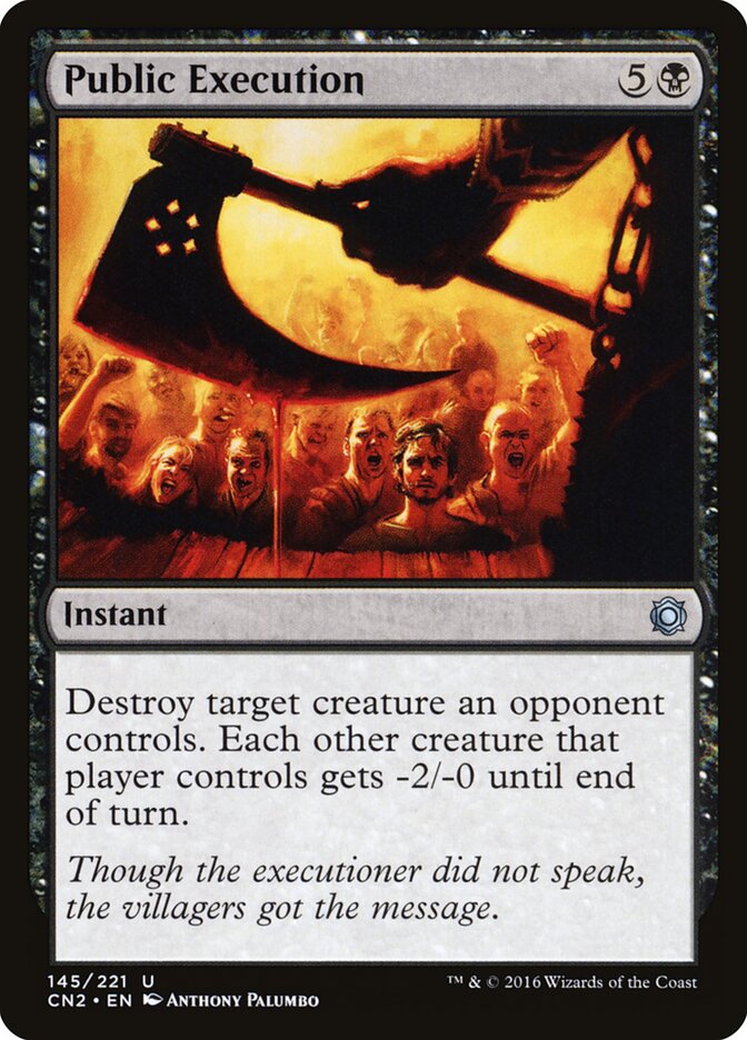 Execução Pública / Public Execution - Magic: The Gathering - MoxLand
