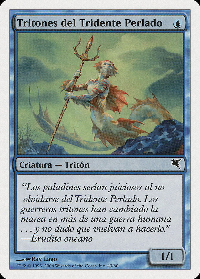 Tritões do Tridente Perolado / Merfolk of the Pearl Trident - Magic: The Gathering - MoxLand