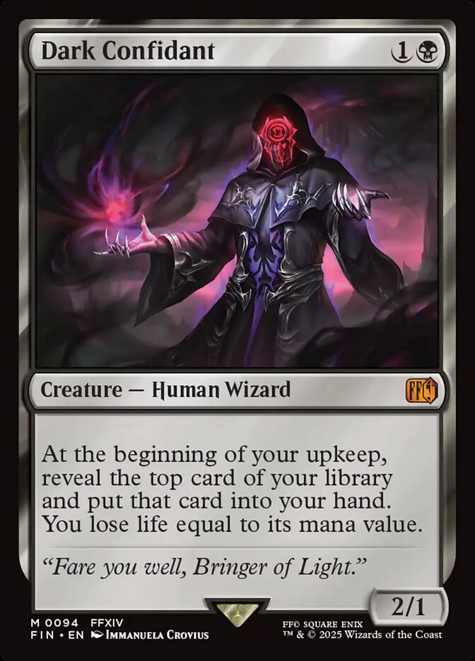 Confidente Sombrio / Dark Confidant - Magic: The Gathering - MoxLand