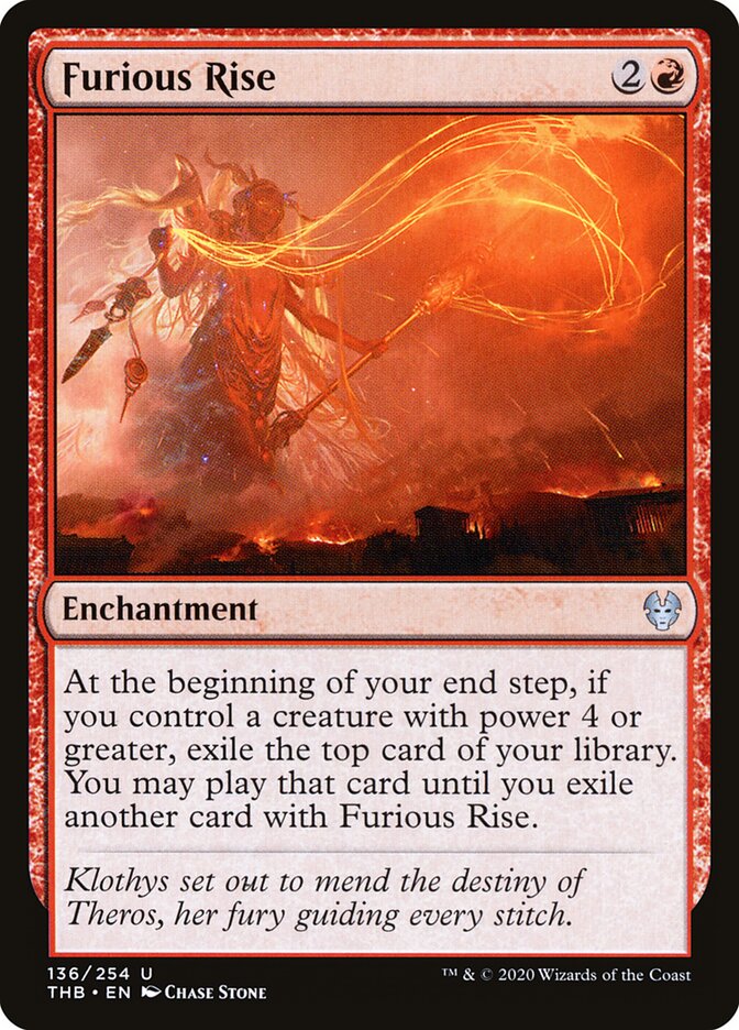 Escalada Furiosa / Furious Rise - Magic: The Gathering - MoxLand